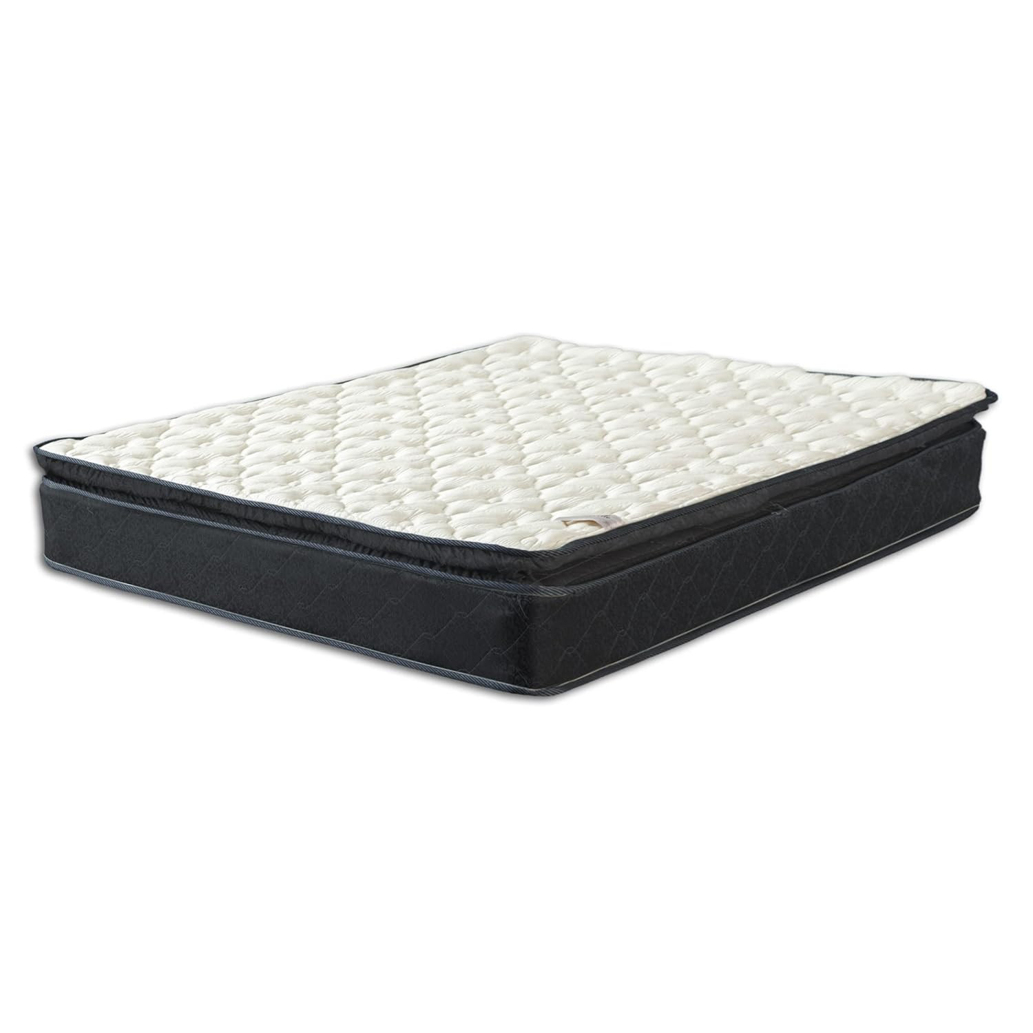 9-Inch King Hybrid Mattress with Pillow Top & Motion Isolation, Bed in a Box