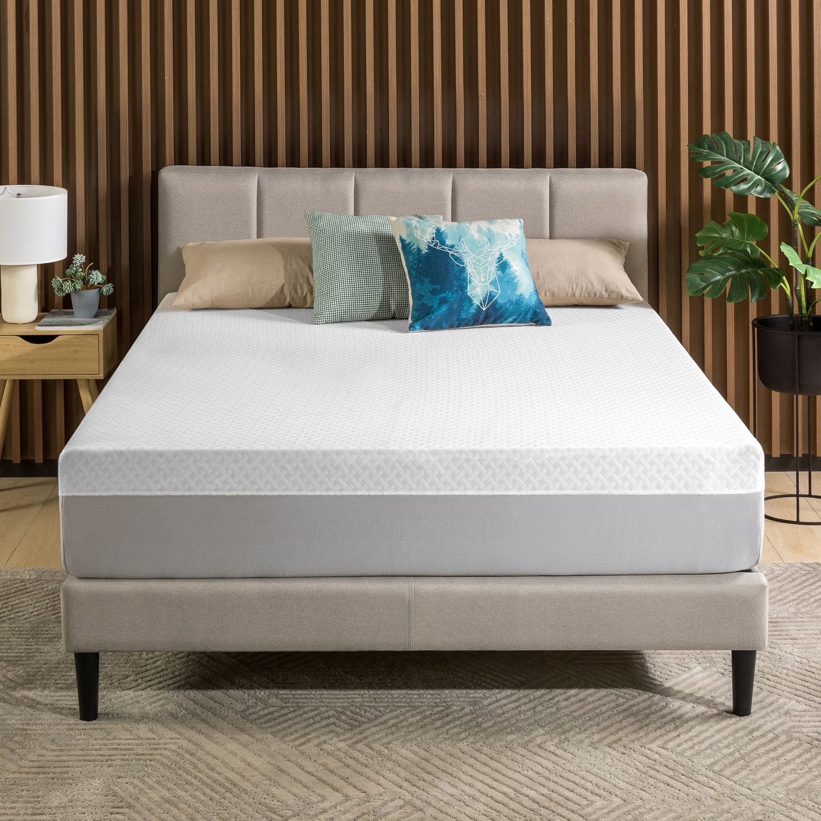 Cooling Airflow 10″ Hybrid Mattress in a Box, Adult, Queen