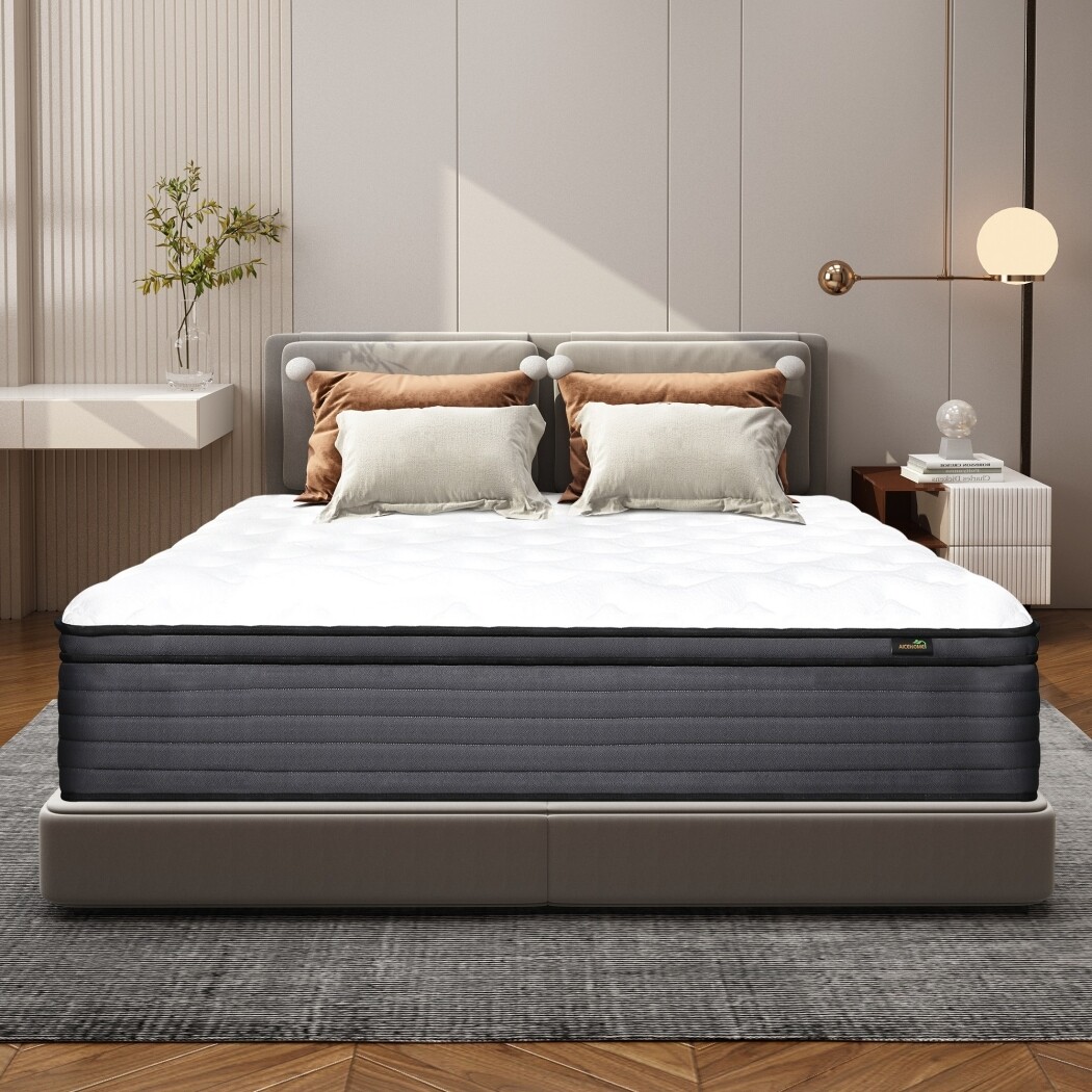 12/14 in Mattress Twin Full Queen King Size Memory Foam Hybrid Spring Mattresses