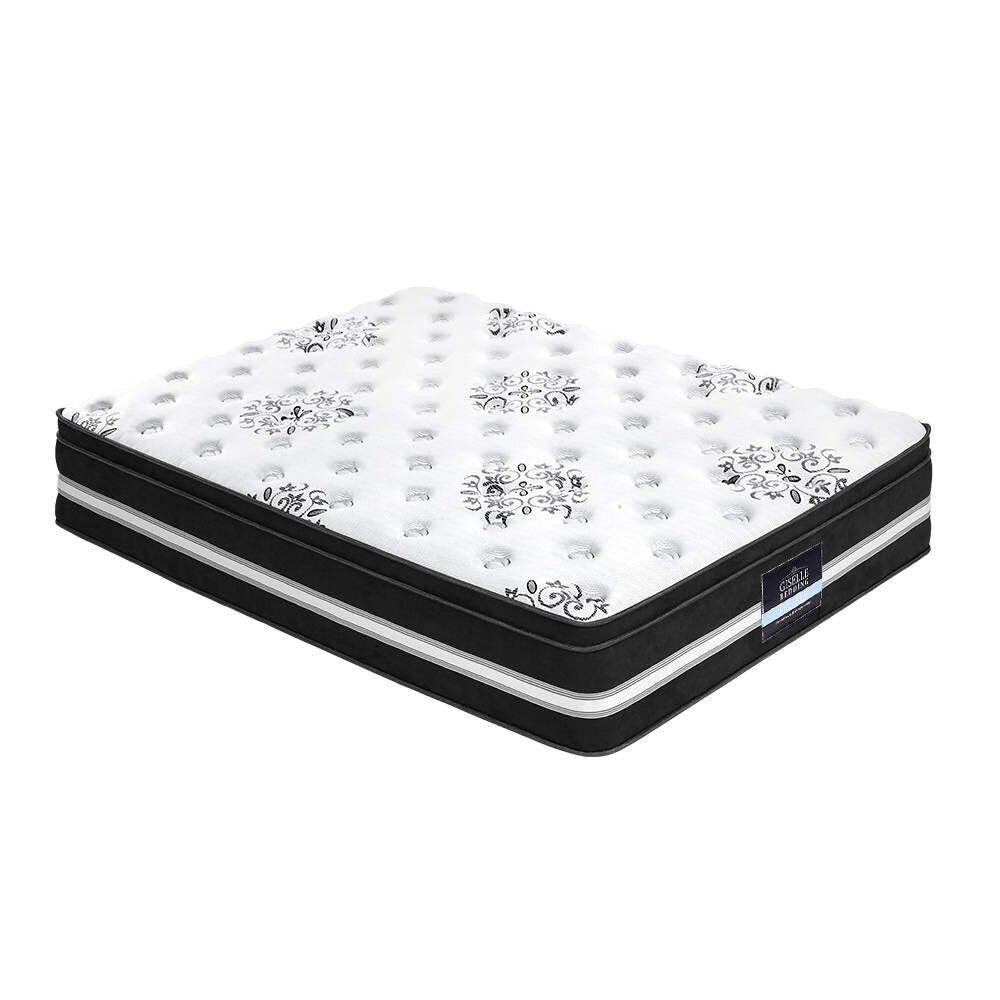 NNEDSZ Bedding Donegal Euro Top Cool Gel Pocket Spring Mattress 34cm Thick – Dou