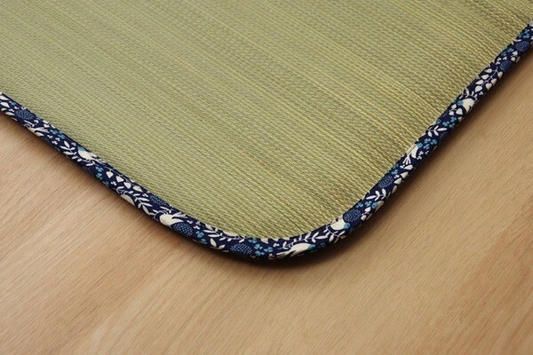 Tatami Mat Small Bird Pattern Japanese Rush Grass Made in Japan 70 x 120cm NEW