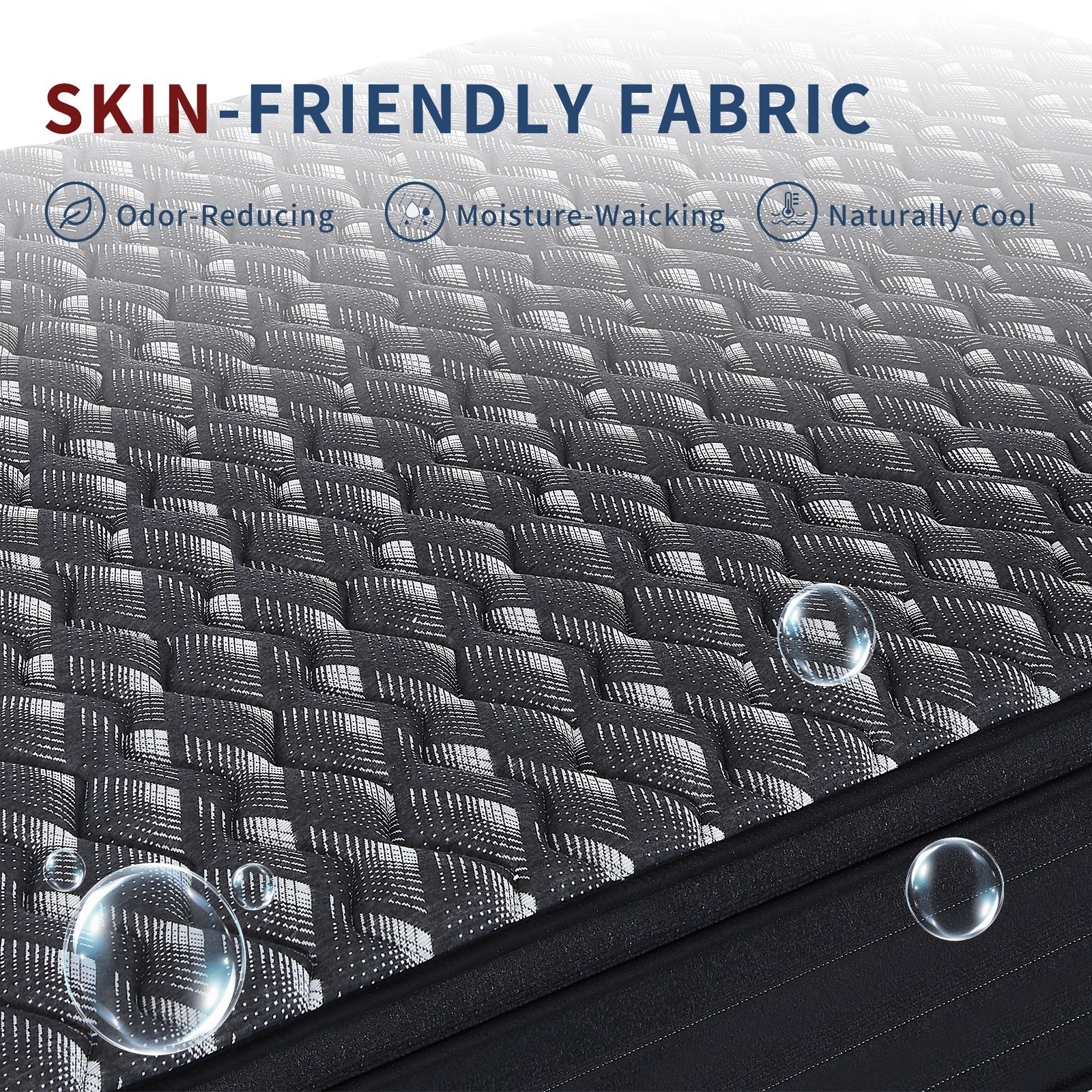 10″ Full Size Mattress in a Box Hybrid Spring Memory Foam for Motion Isolation
