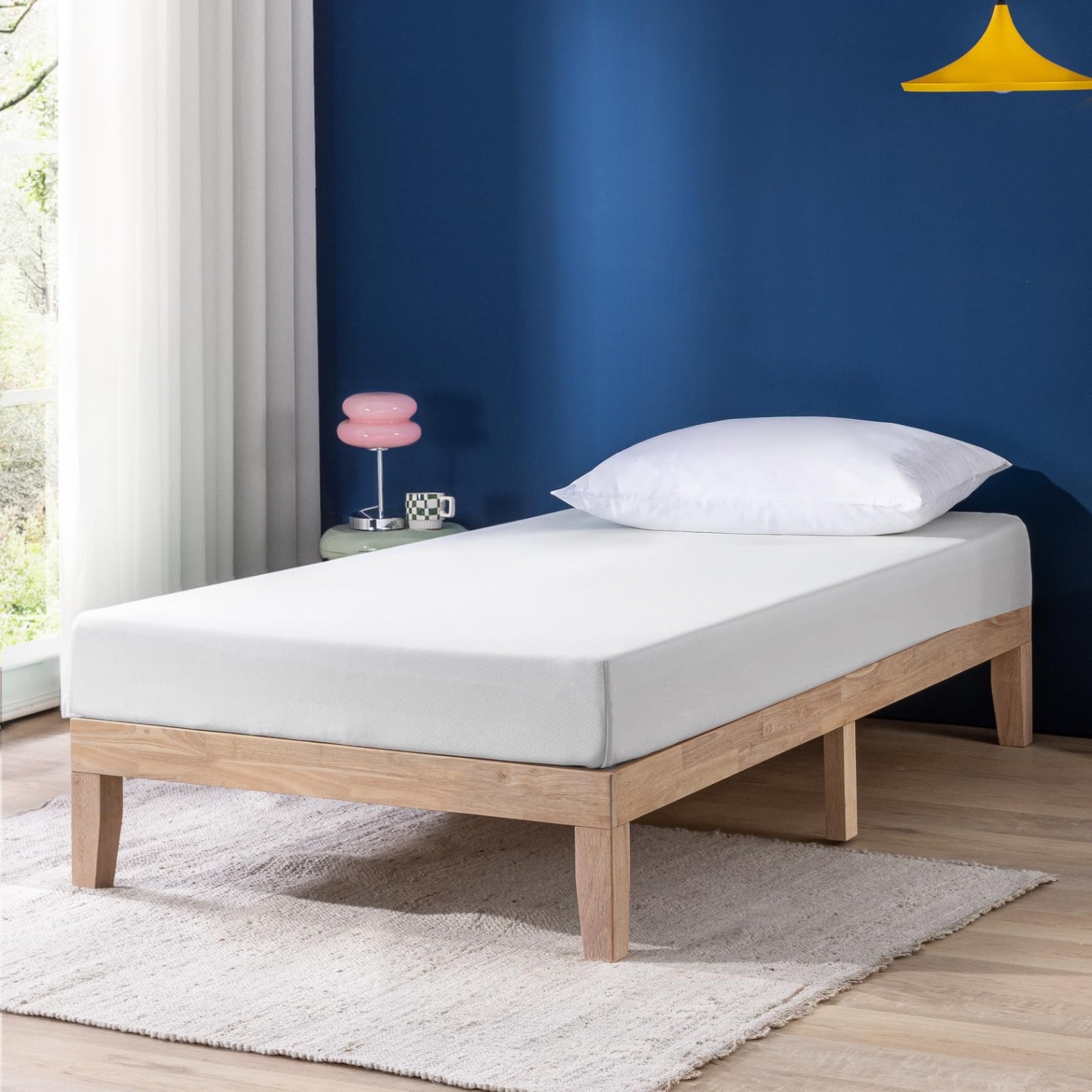 6″ Medium Firm Memory Foam Mattress – Cooling Gel Infused, Safe Foams, Twin Size