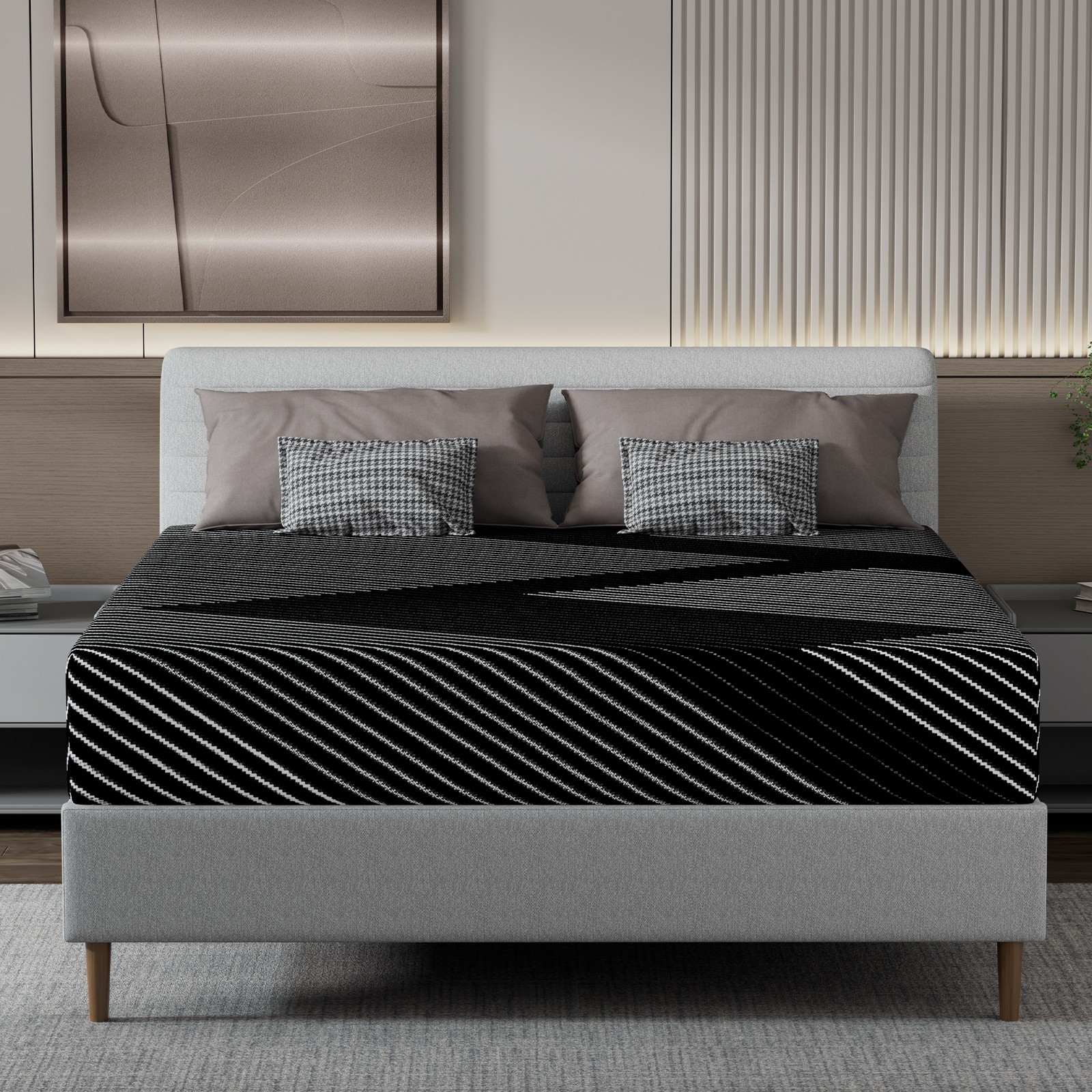 6/8/10/12 Inch Gel Infused Memory Foam Twin XL Full Queen King Mattress in a Box