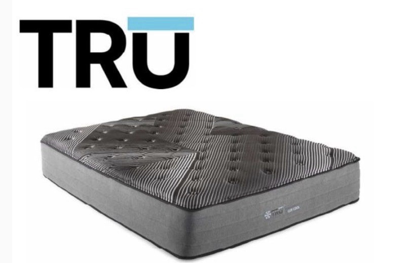 TRU Pure Ice Plush King Mattress, Cooling, Edge Support, Adjustable Base