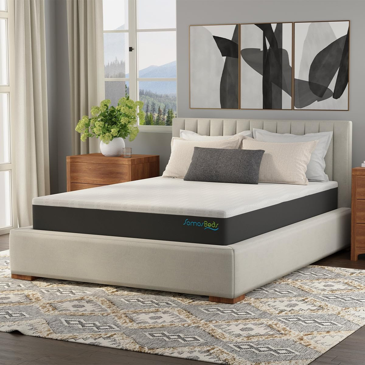 10-Inch Twin Gel Memory Foam Mattress – Medium Firm, Easy to Ship in a Box