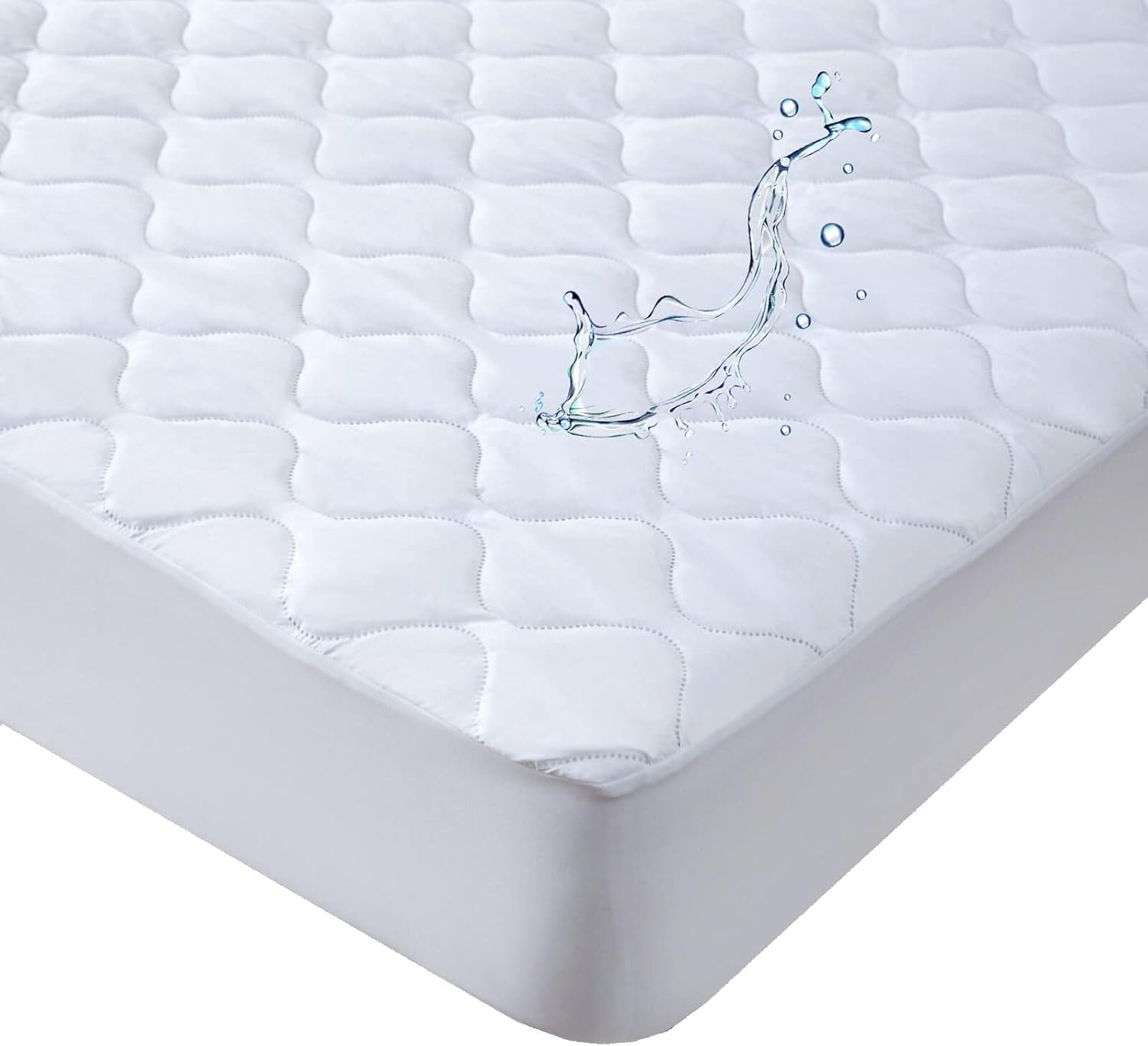 Waterproof Sleeper Sofa Full Mattress (54×72), White