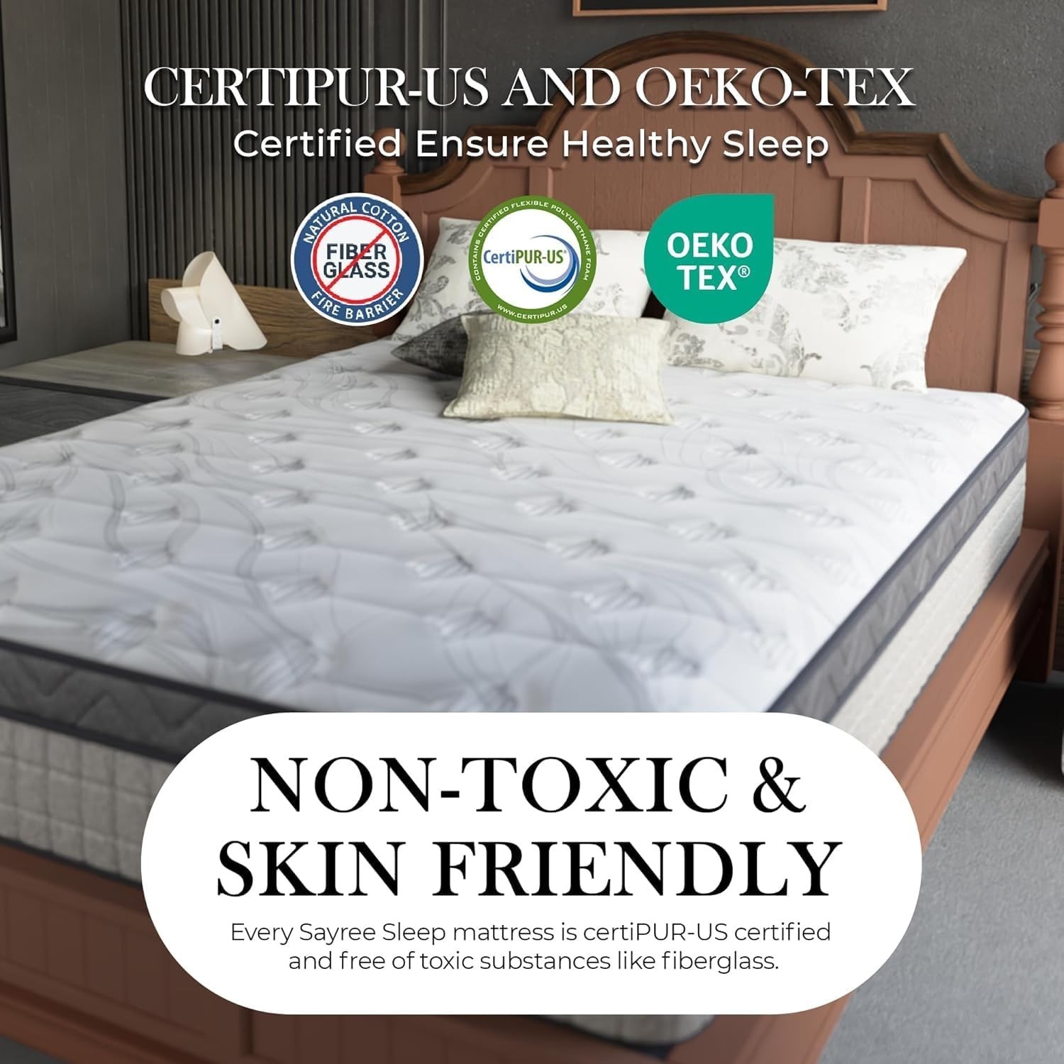 XEVRO Mattress 10″/12″ Hybrid Cooling Gel Memory Foam Pocket Spring Medium Firm