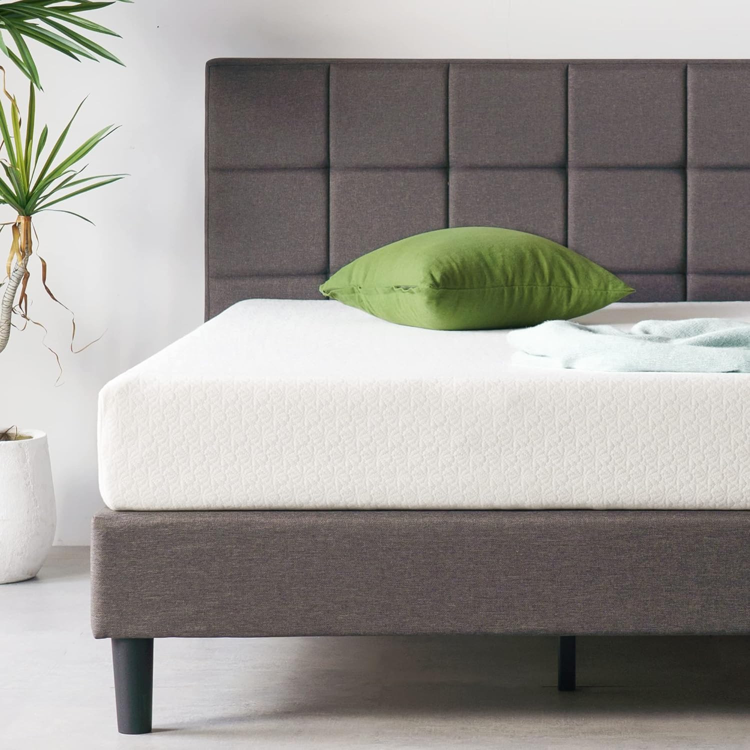 8″ Green Tea Memory Foam Twin Mattress in Box – CertiPUR-US Certified