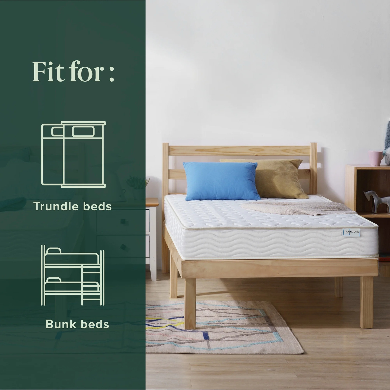 6″ Innerspring Tight Top Mattress with Gel Foam