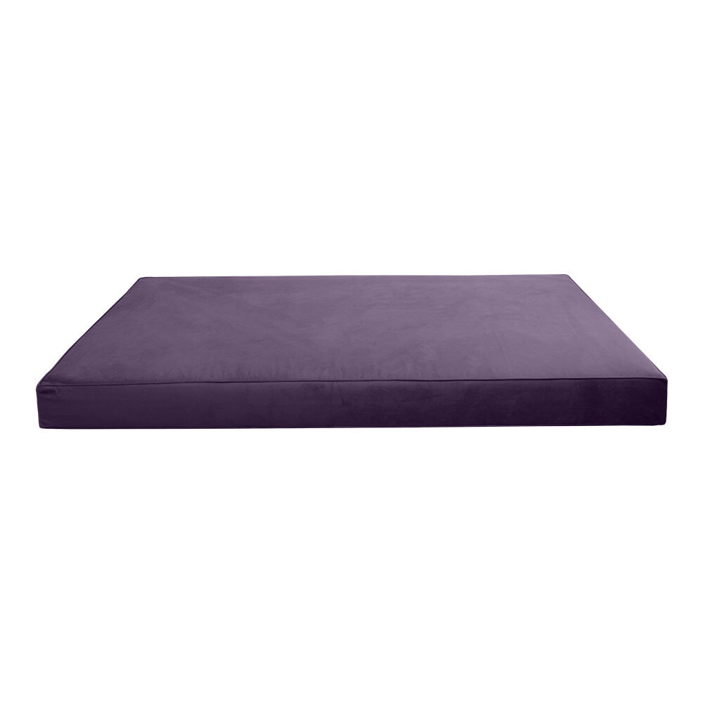 Same Pipe 8″ Twin-XL 80x39x8 Velvet Indoor Daybed Mattress |COVER ONLY|-AD339