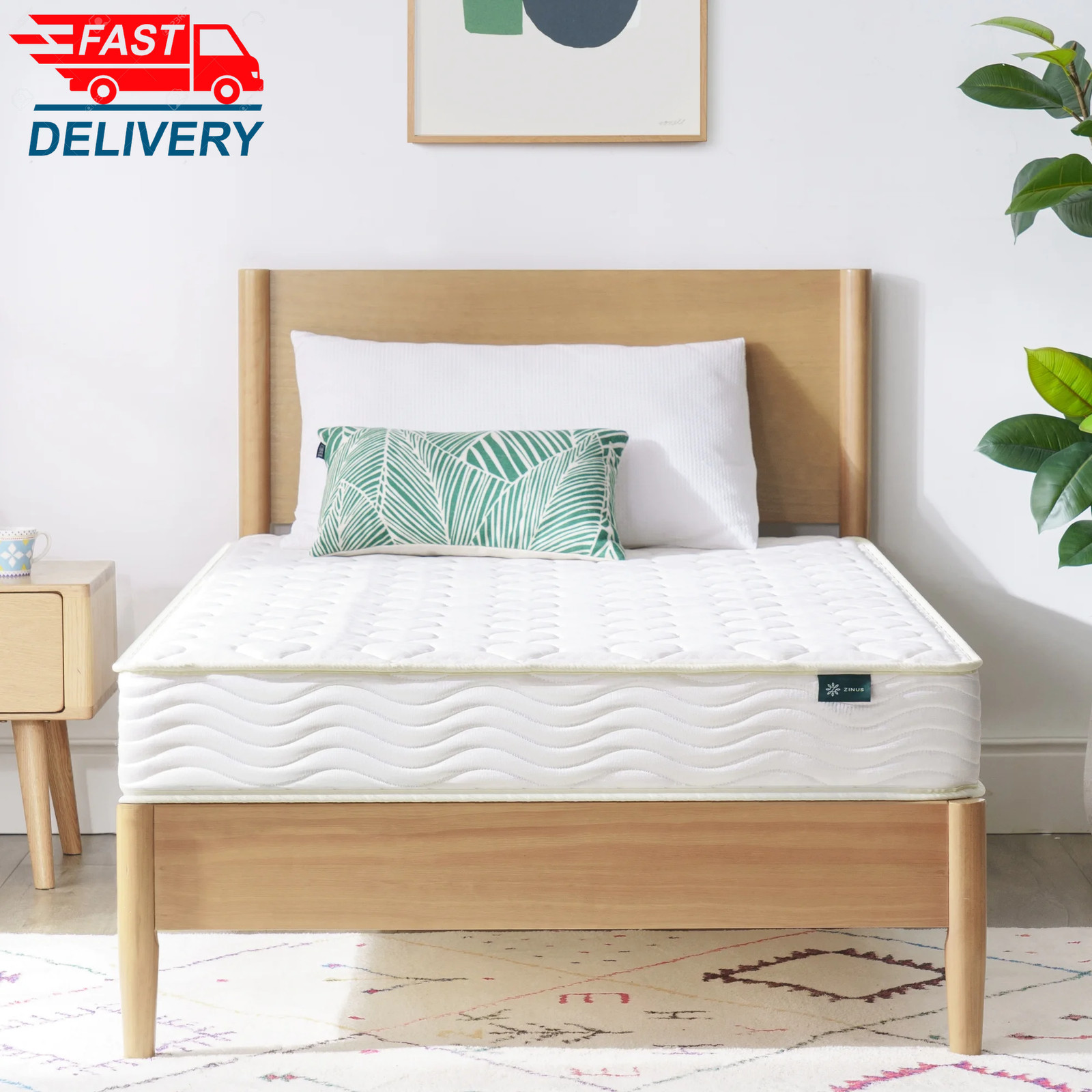 6″ Basic Tight Top Bonnell Innerspring Mattress, Twin XL