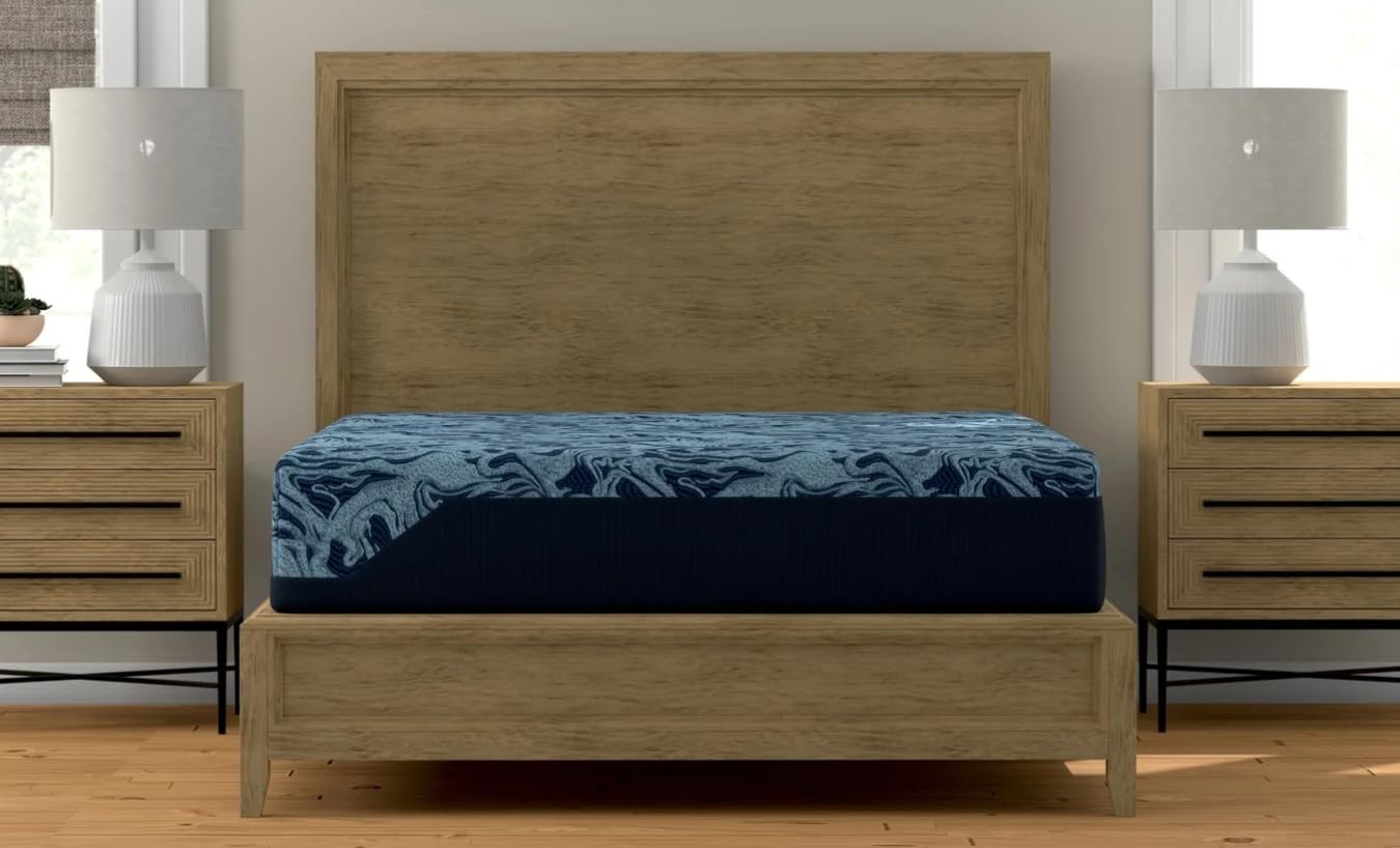 Blue ICE Luxury Cooling Mattress | Hybrid or Foam | Removable Cover