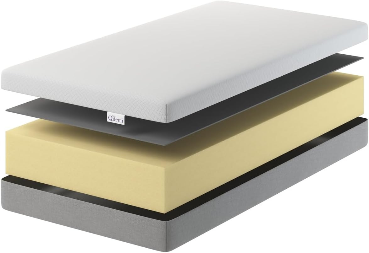 6″ Twin XL Memory Foam Mattress, Medium Feel, CertiPUR-US, Breathable Cover