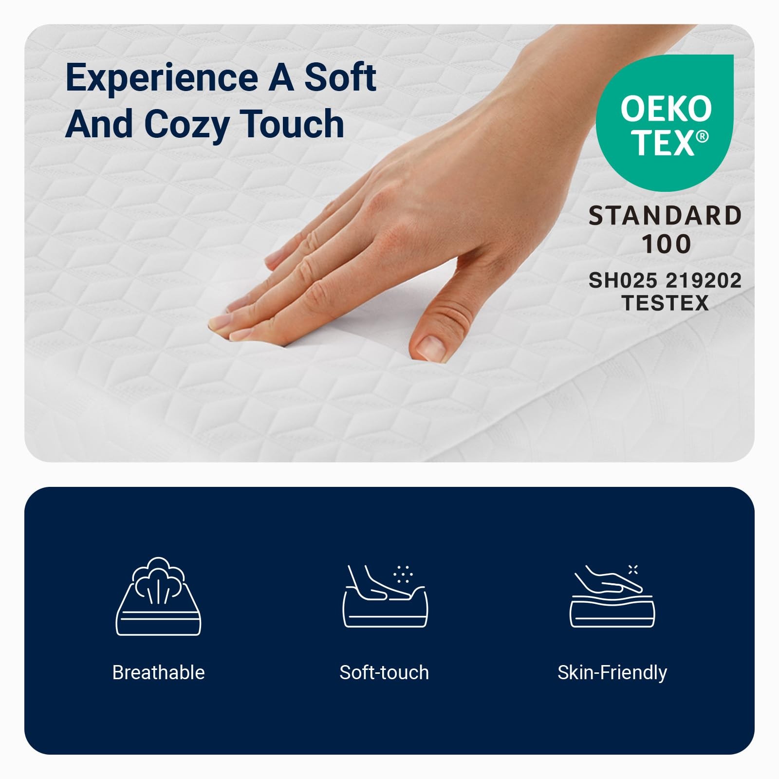 Avenco Twin Size Mattress 8 Inch, Memory Foam Twin Mattress in a Box for Comfort