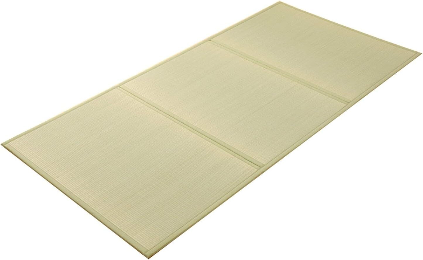 IKEHIKO Tatami Mat Folding Rush Grass Mattress 47×83 inch Made in Japan S-4526