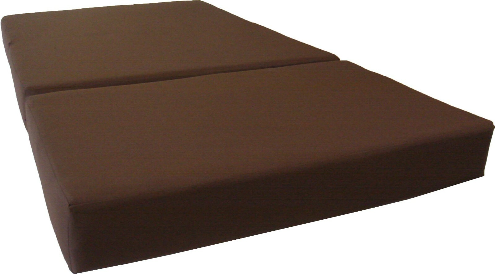 Queen Trifold Foam Beds, Foldable RV Mattress, High Density Foam 6x60x80 Brown