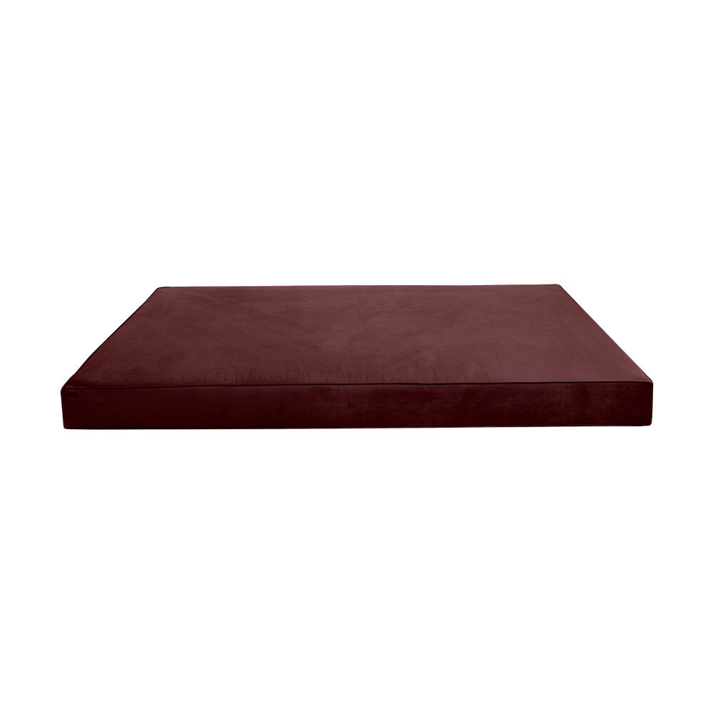 Same Pipe 8″ Twin-XL 80x39x8 Velvet Indoor Daybed Mattress |COVER ONLY|-AD368
