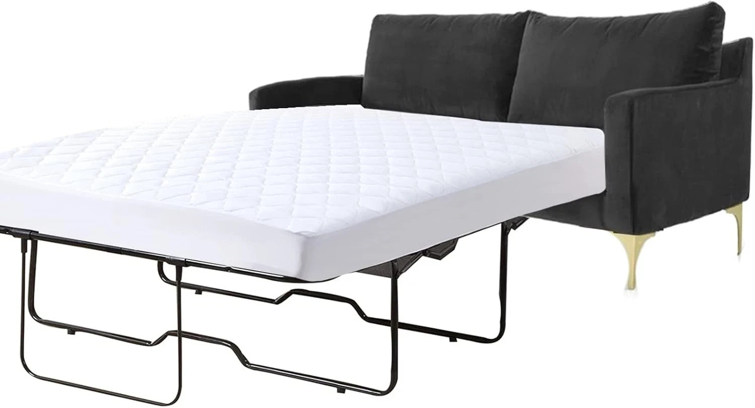 Waterproof Sleeper Sofa Full Mattress (54×72), White