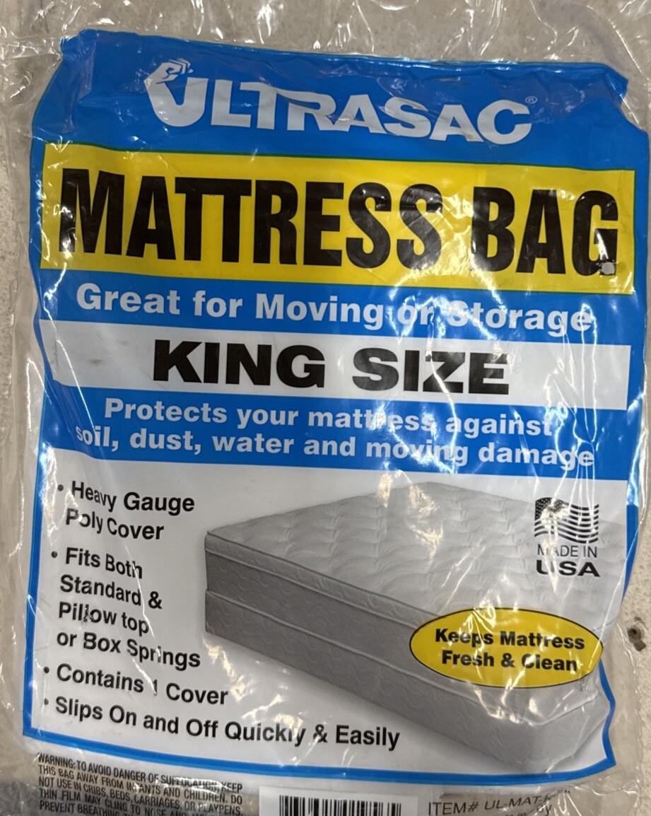 Ultrasac- King Size Mattress Bag (1 Count)