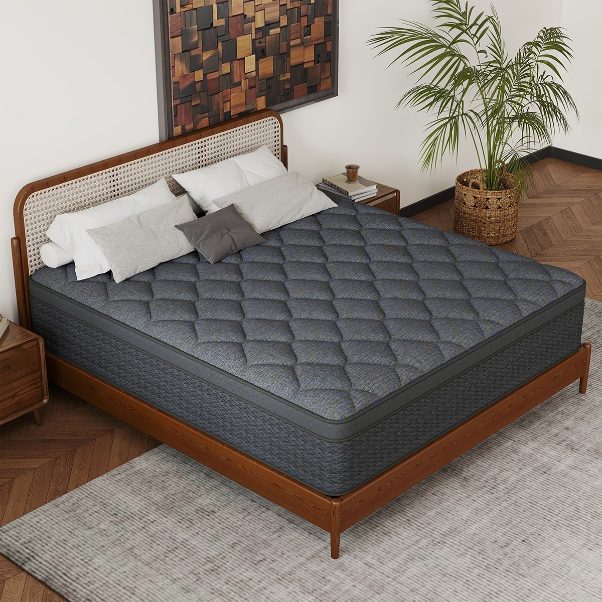 12/14 Inch Gel Memory Foam Hybrid Spring Mattress Twin Full Queen King In A Box