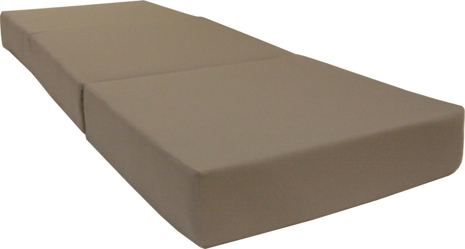 Shikibuton Trifold Foam Beds 1.8 lbs Density, Folding Mattress 6x27x75, Tan