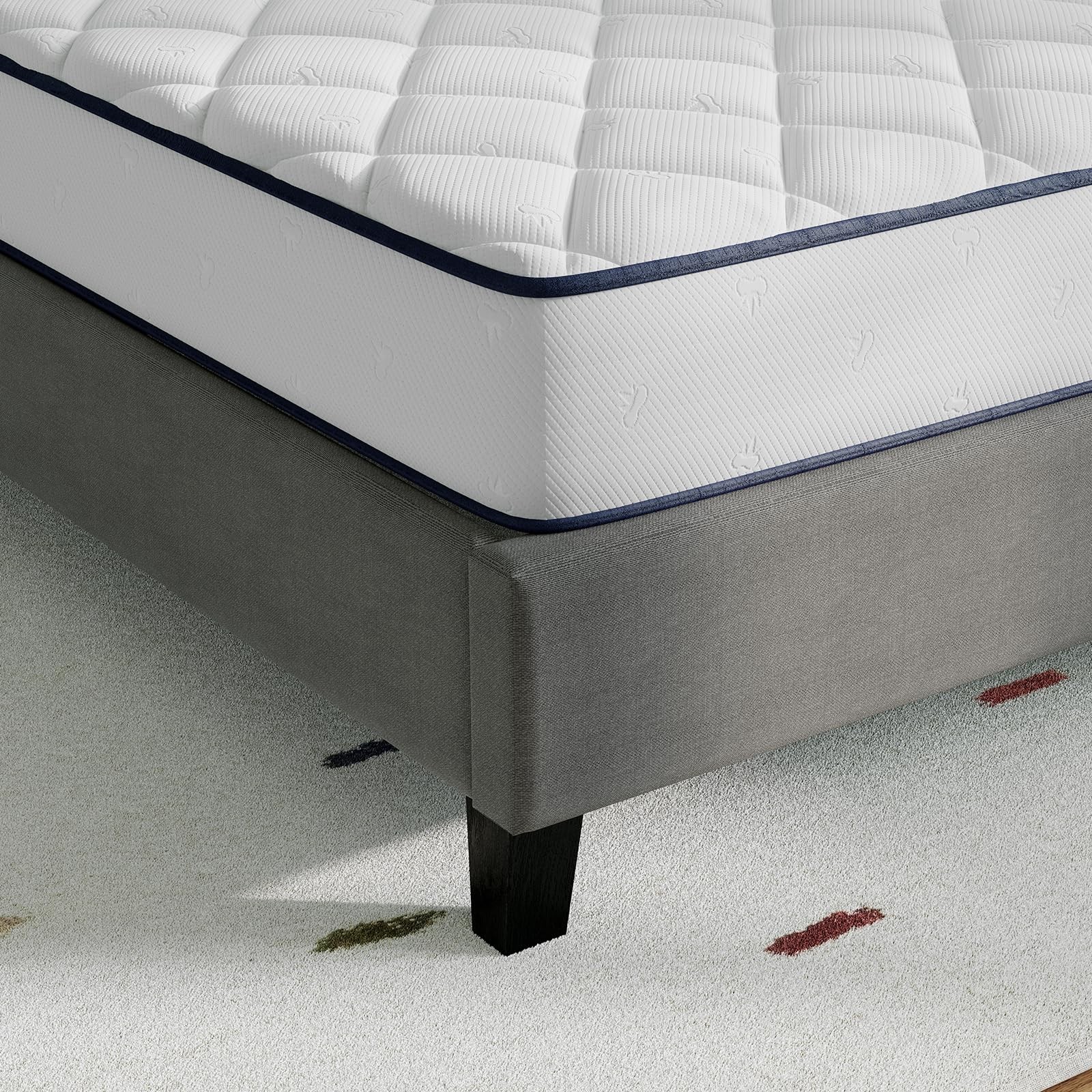 Novilla Twin Mattress 6 Inch, Foam and Spring Hybrid Mattresses for Restful S…