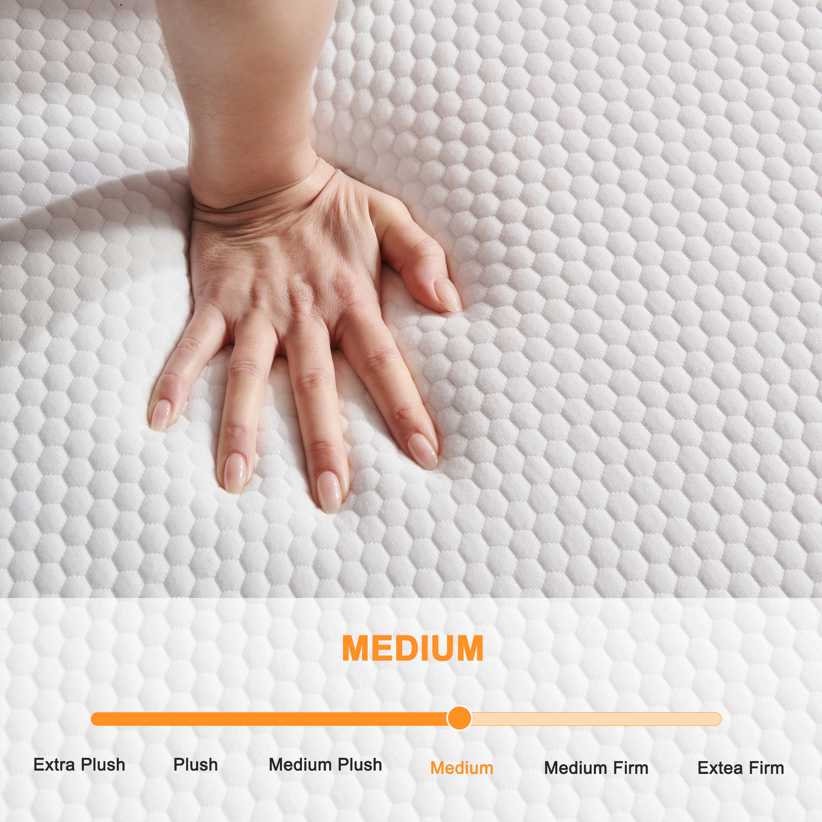 8/10/12 Inch Twin, Full, Queen, King Cool Gel Memory Foam Mattress – Multi-Thick