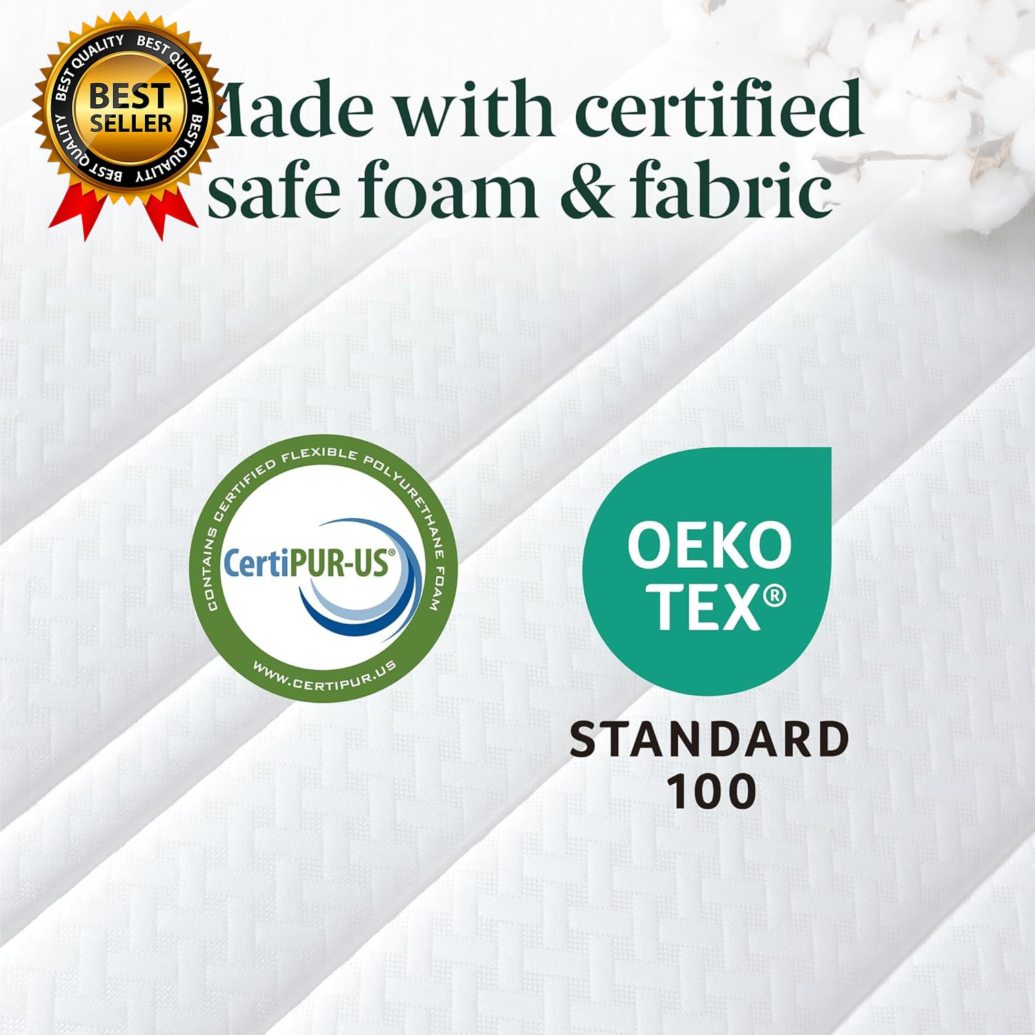8 Inch Foam and Spring RV Mattress, [New Version], Short Queen for Rvs, Campers