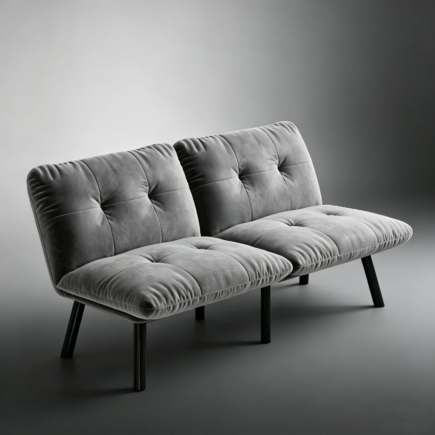 Convertible Sofa Bed, Veet Loveseat Sleeper Couch with Adjustable
