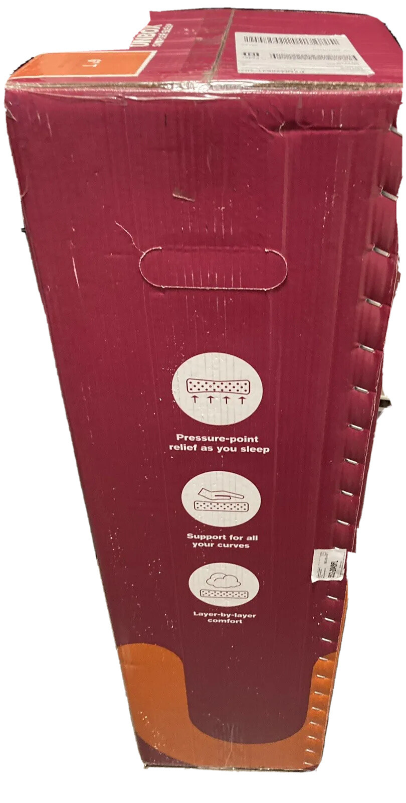 tulo 6″ Comfort Memory Foam Bamboo Pressure Relief Mattress
