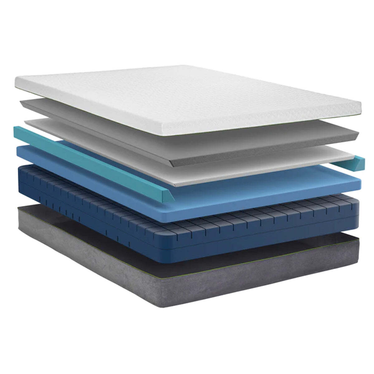 Bedplanet 12″ Copper Gel Infused Medium Firm Memory Foam Mattress