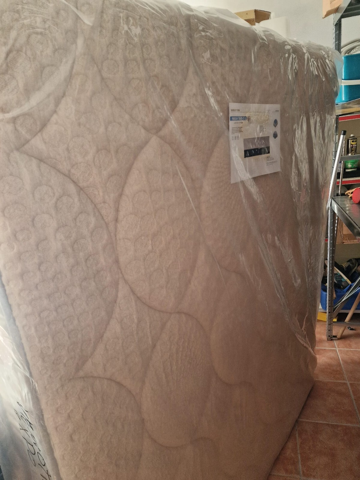 SUPER BIG MEMOREX MEMORY FOAM ANTI MITE 3 LAYER DOUBLE MATTRESS