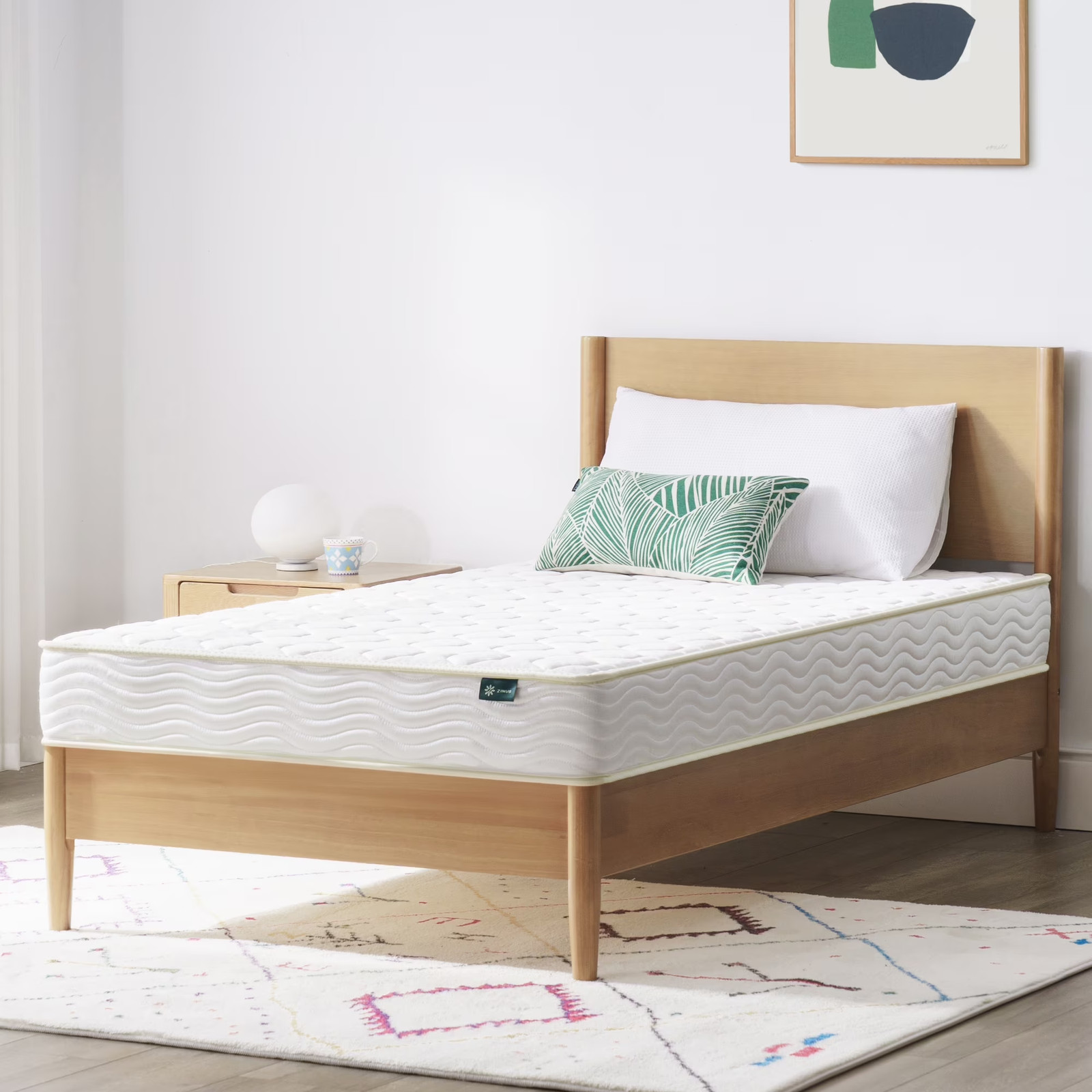 6″ Basic Tight Top Bonnell Innerspring Mattress, Twin