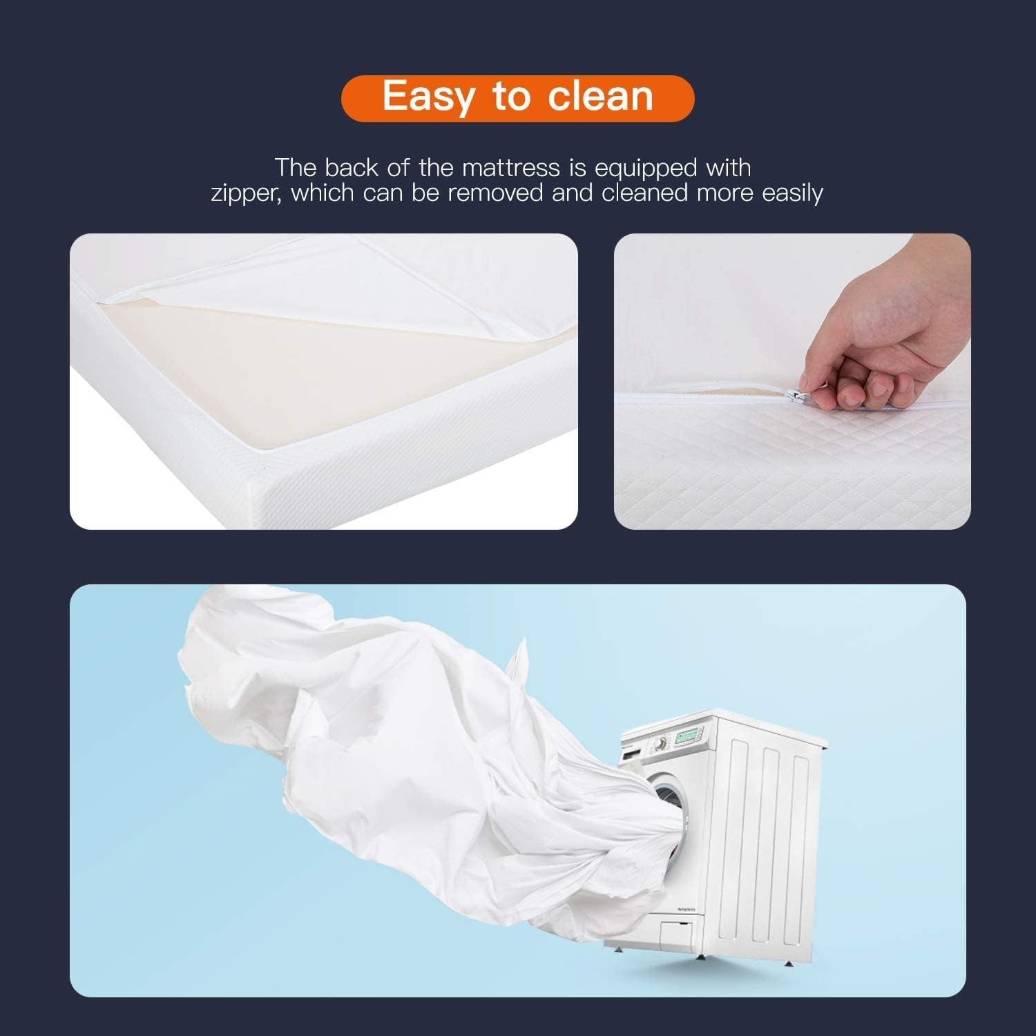8 Inch Twin Mattress Gel Memory Foam Ventilated Cooling Pressure Relief Bed i…