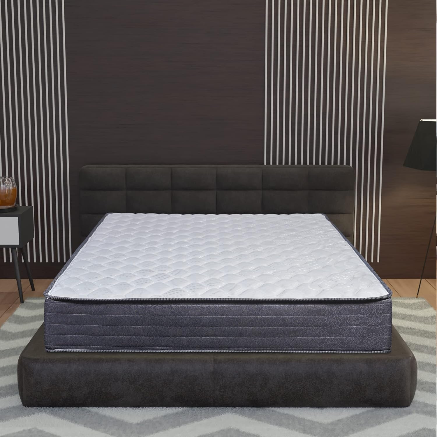 9-Inch Medium Firm Hybrid Mattress with Pocket Coils & Memory Foam, Bed in Box