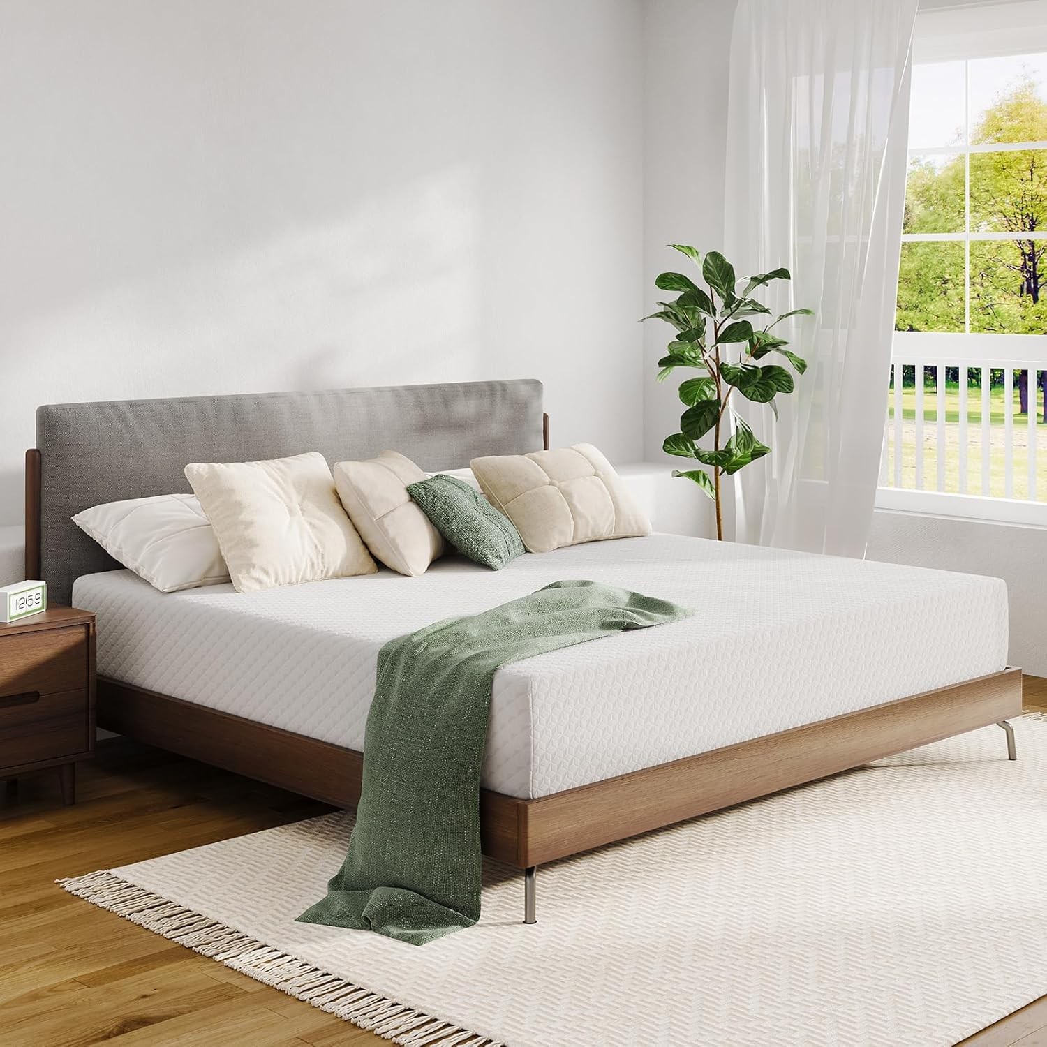 12 Inch King Memory Foam Mattress Novilla Medium Firm Cool Sleep