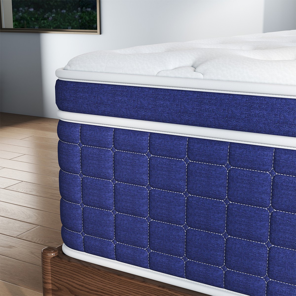 14/12 Inch Twin Full Queen King Size Mattress Memory Foam Spring Bed-in-a-Box