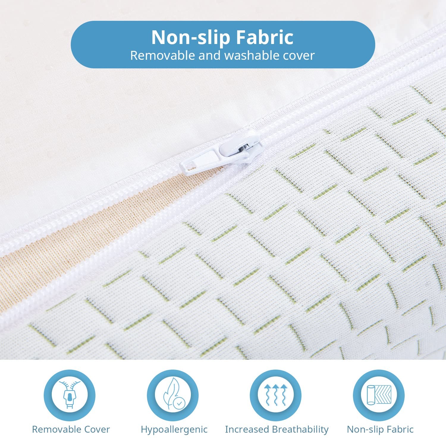 10 Inch Memory Foam Mattress Feel with Cover, Breathable Bed Mattresses with …