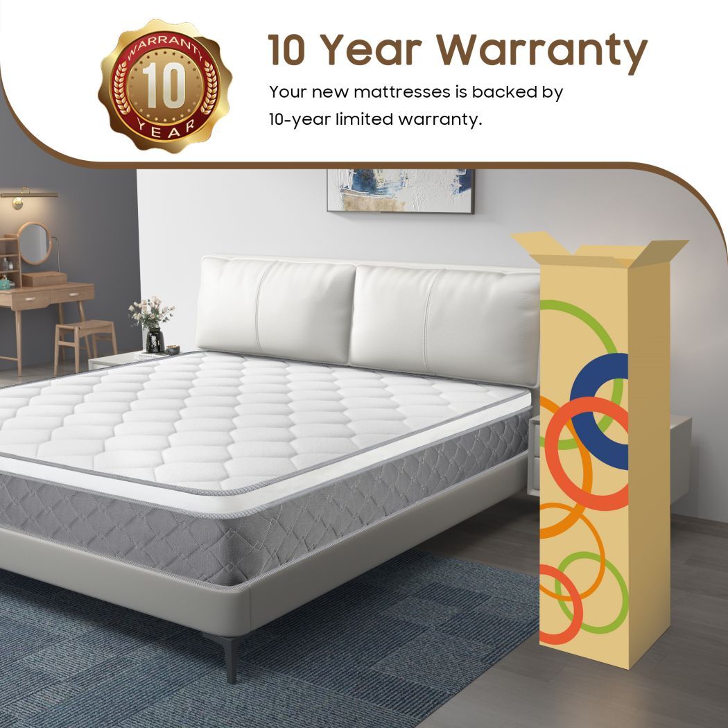 12″ 14″ Memory Foam Hybrid Mattress Pocket Spring Twin Full Queen King in a Box