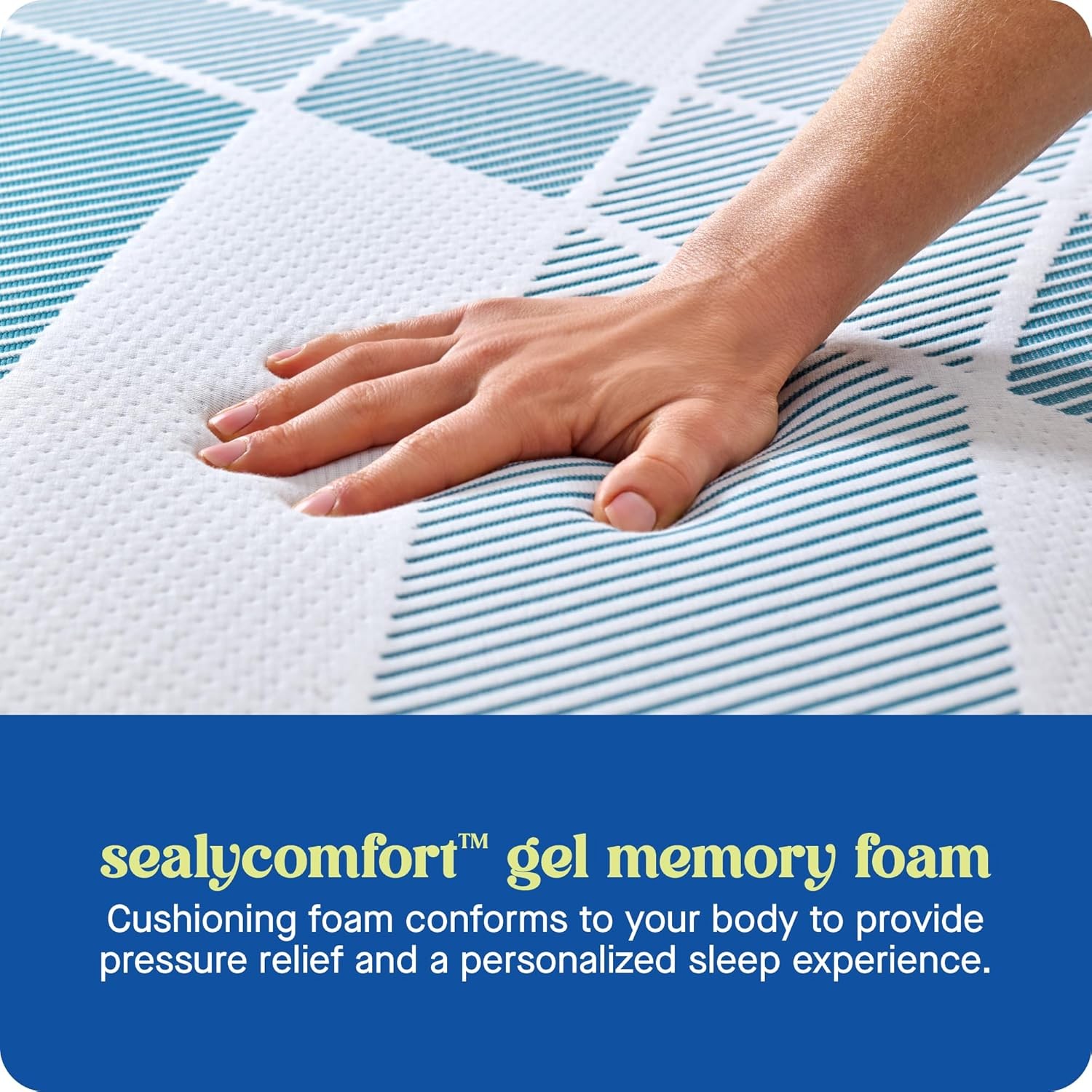 Dreamlife 10” Hybrid Mattress-in-a-Box, SealyComfort Gel Memory