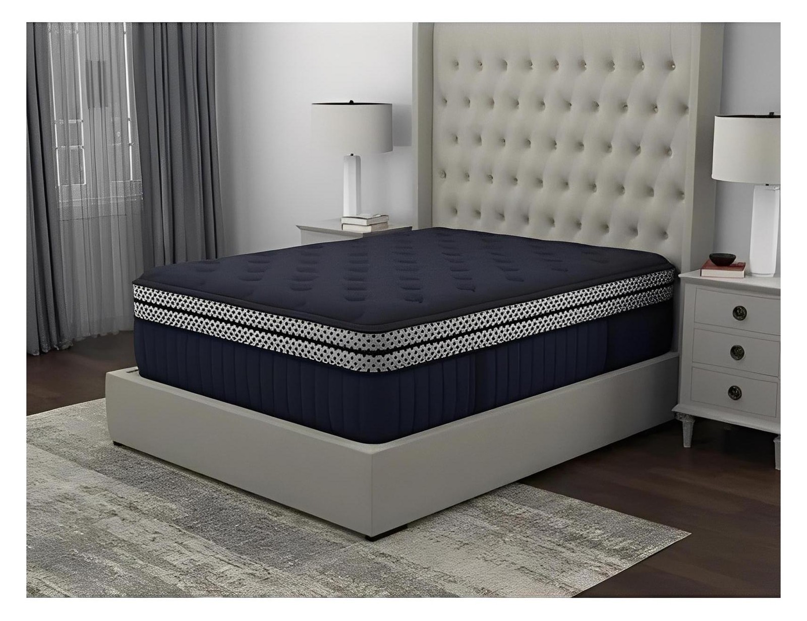 WinkBeds Blue Luxury Hybrid Mattress | Cool-Touch Cover | Made in The USA
