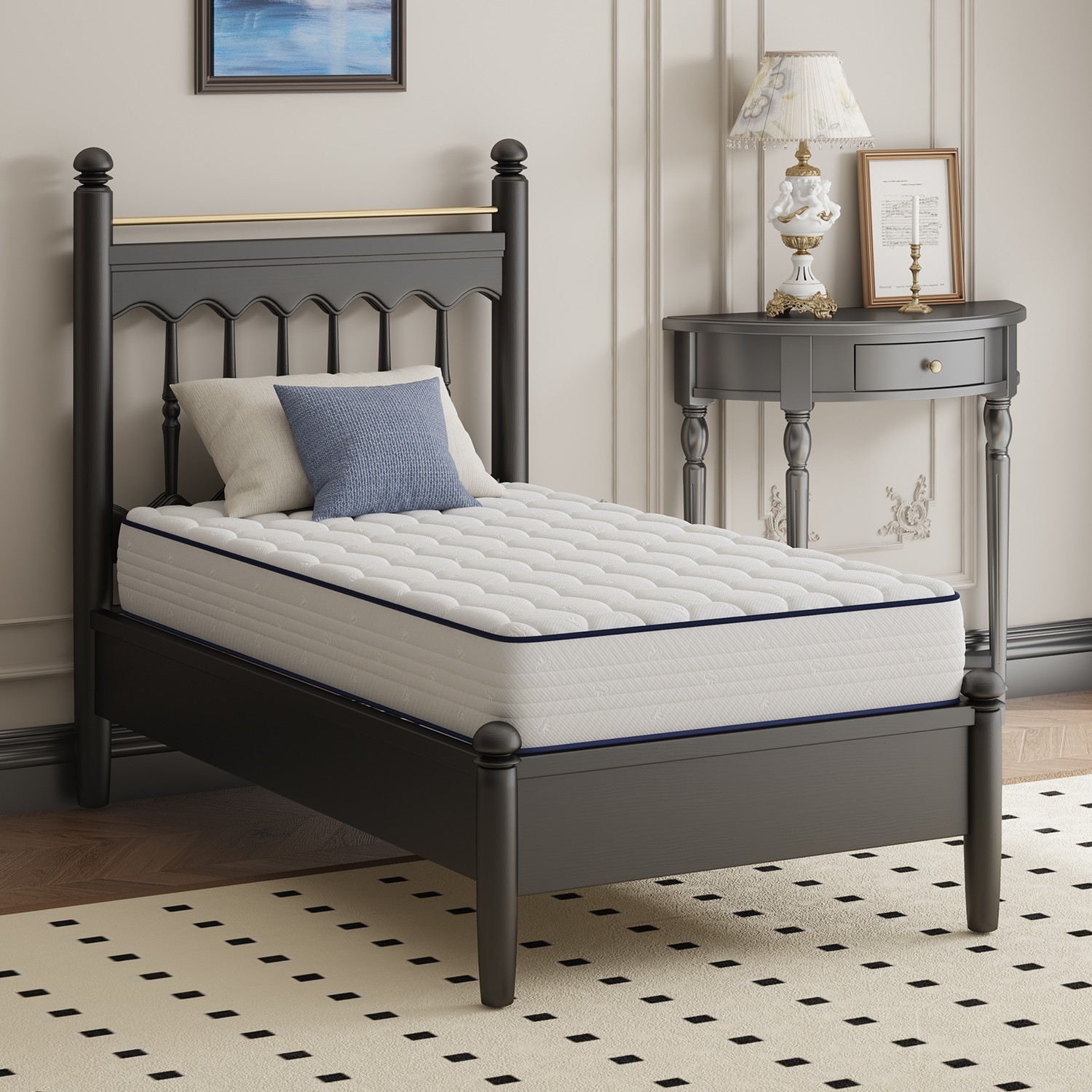 Avenco Pearl 8″ Twin XL Size Medium Adult Supportive Innerspring Mattress