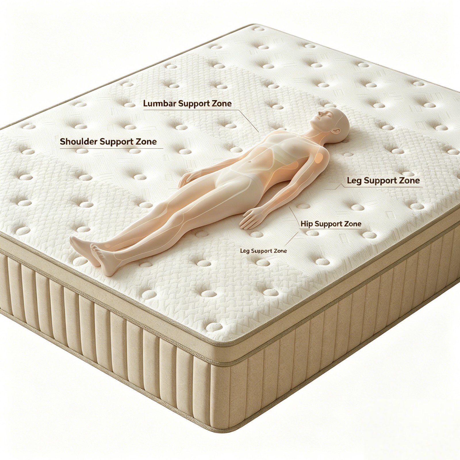 10” Gel Memory Foam Hybrid MattressSpring FULL Size Bed IN BOX 10”*75”*54”