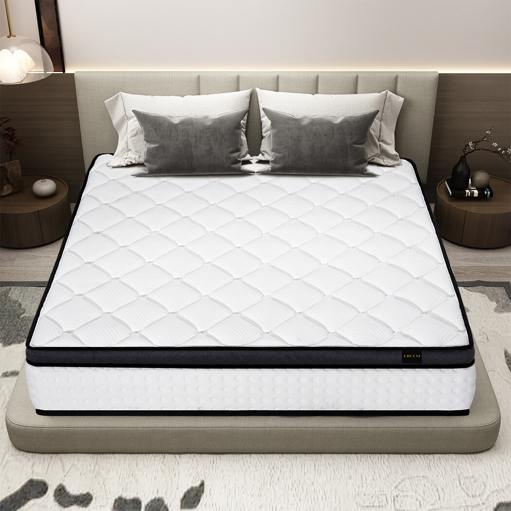 12” Memory Foam Mattress Hybrid InnerSpring Twin Full Queen King Size in Box