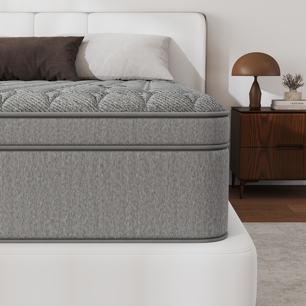 12″14″ Gel Memory Foam Mattress In A Box Pocket Spring Twin Full Queen King Size