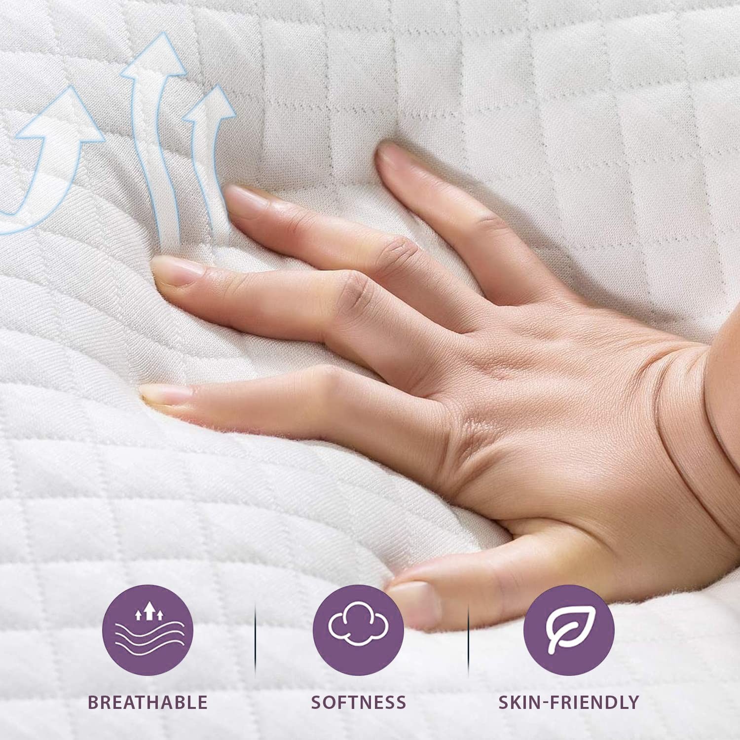 5 Inch Memory Foam Mattress/Medium-Firm Mattress for Pressure & Cooler Sleep/…