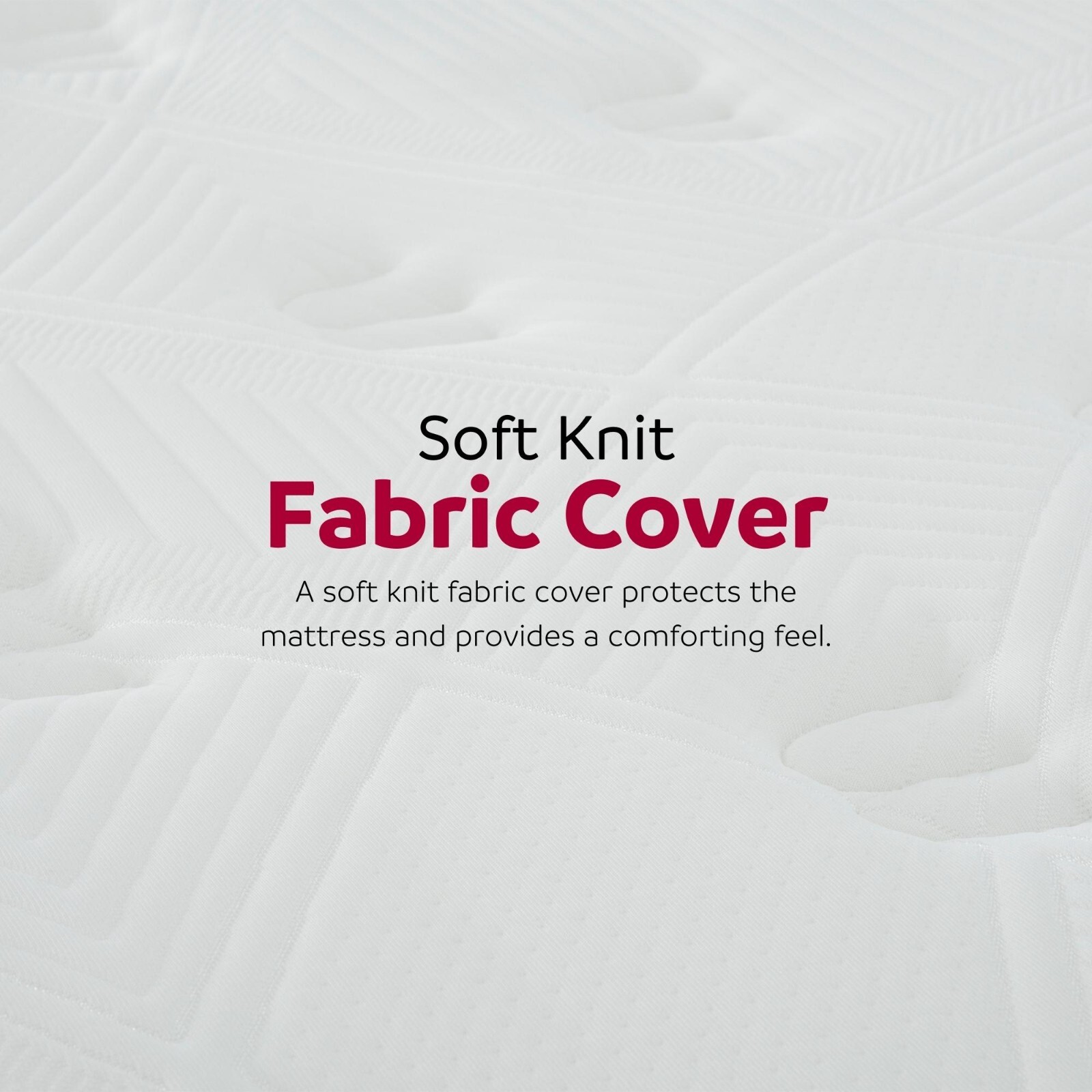 9″ Queen Size Pocket Spring Mattress in a Box, Premium Soft Foam Mattress, White