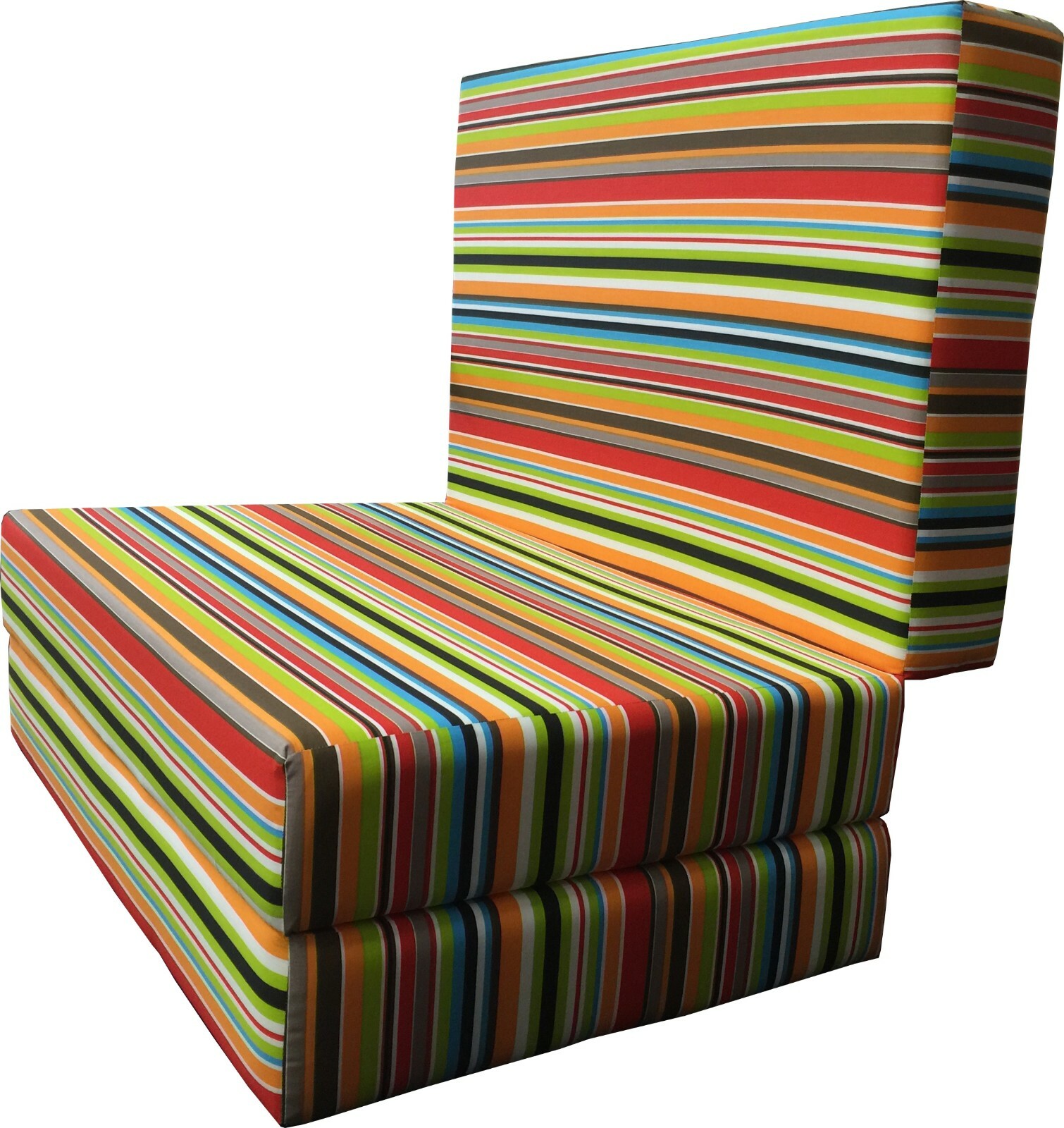 Full Trifold Foam Beds, Folding Mattresses, Ottoman, RV Mattress, Multi Colors