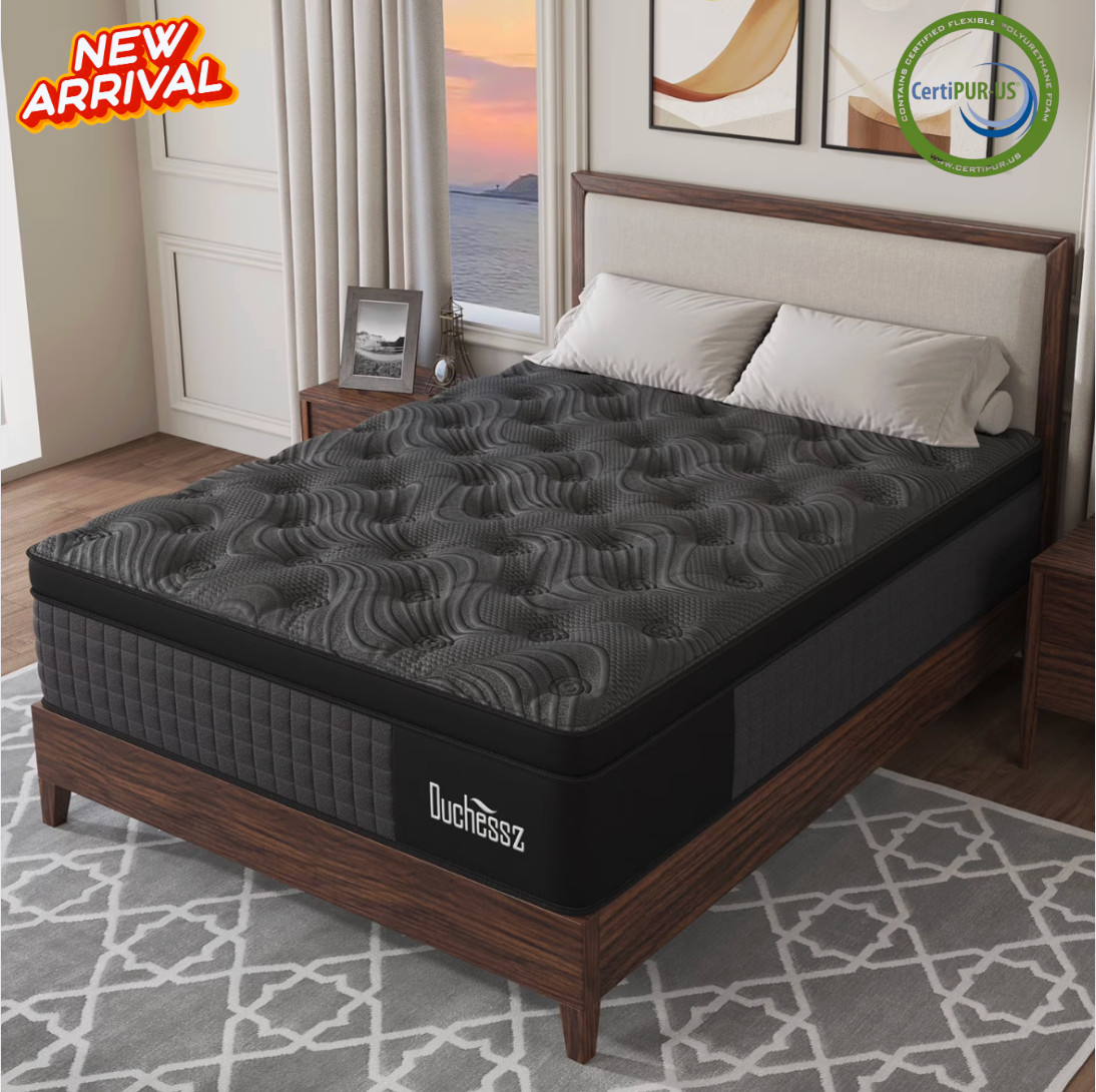 12in Colchón Twin Híbrido Gel Memory Foam 12” Twin Hybrid Mattress Medium Firm